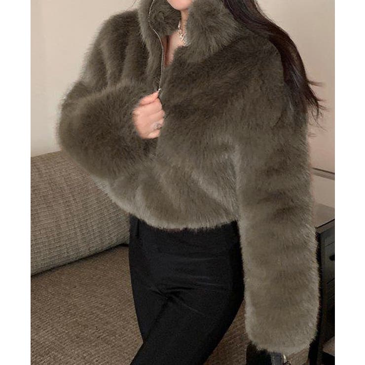 ファージャケット ふわふわファーボレロ冬 | SUNSHINE CLOSET | 詳細画像14 