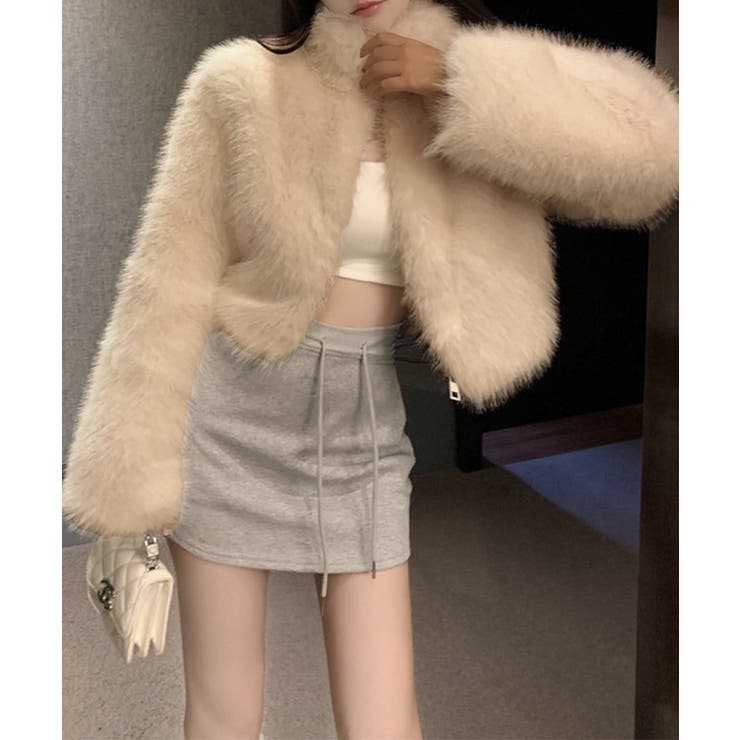 ファージャケット ふわふわファーボレロ冬 | SUNSHINE CLOSET | 詳細画像3 