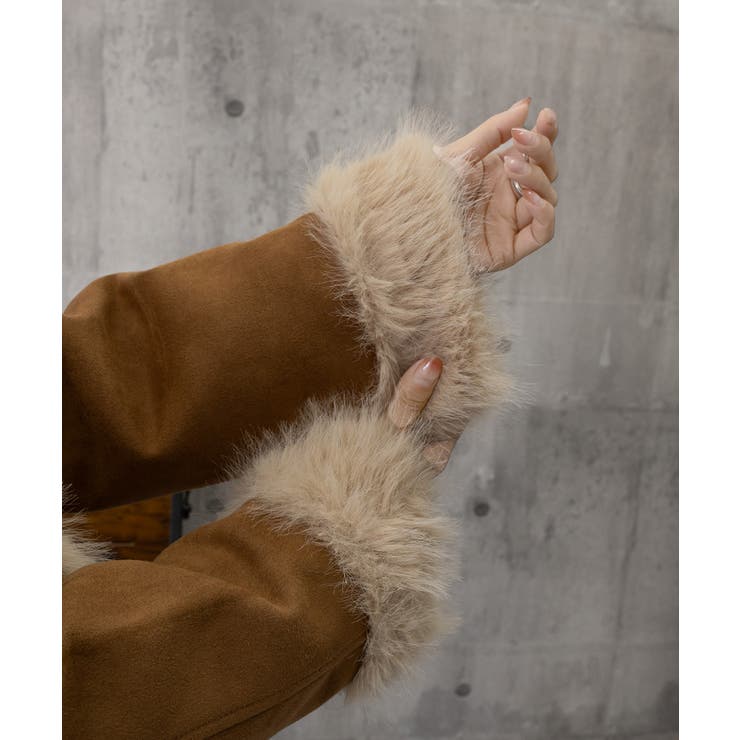 ショートフェイクムートンジャケット韓国風 | SUNSHINE CLOSET | 詳細画像23 