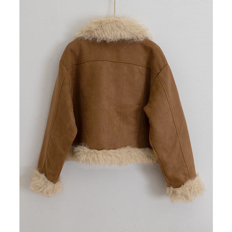 ショートフェイクムートンジャケット韓国風 | SUNSHINE CLOSET | 詳細画像25 