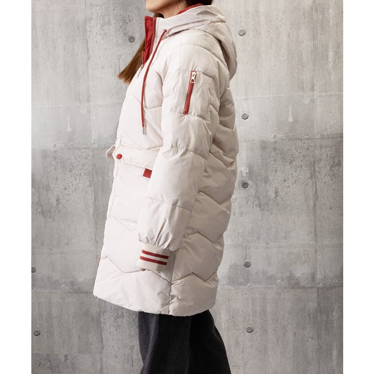 フード付きロングダウンコート中綿アウター | SUNSHINE CLOSET | 詳細画像39 