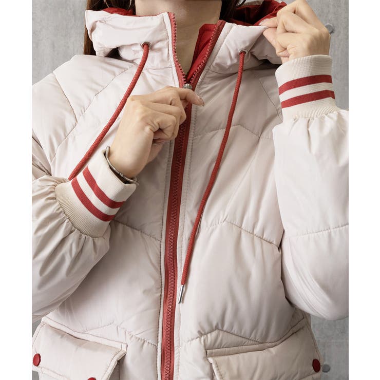 フード付きロングダウンコート中綿アウター | SUNSHINE CLOSET | 詳細画像41 