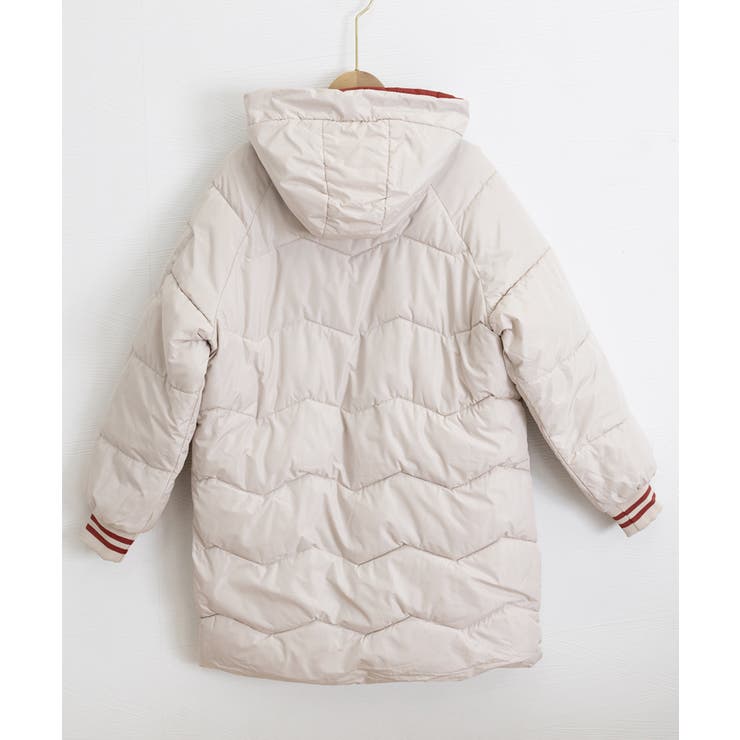 フード付きロングダウンコート中綿アウター | SUNSHINE CLOSET | 詳細画像44 