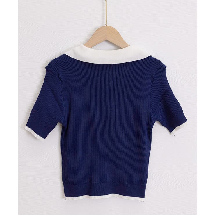 レディース 配色カットソー 通勤通学ニットソー | SUNSHINE CLOSET | 詳細画像16 