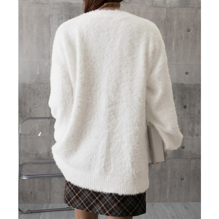 シャギーカーディガンゴールドボタン韓国風 | SUNSHINE CLOSET | 詳細画像20 