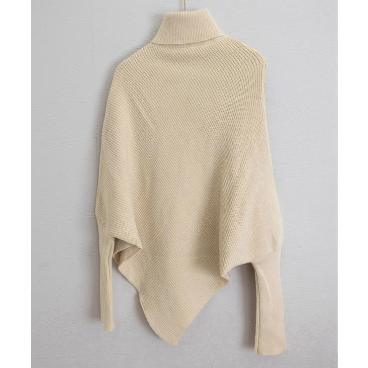 ハイネックニットセーター 不規則デザイン | SUNSHINE CLOSET | 詳細画像26 