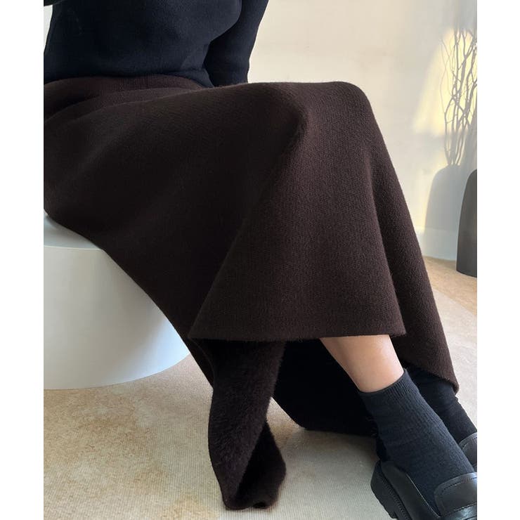 裏起毛ニットスカート 厚手タイトスカート | SUNSHINE CLOSET | 詳細画像26 