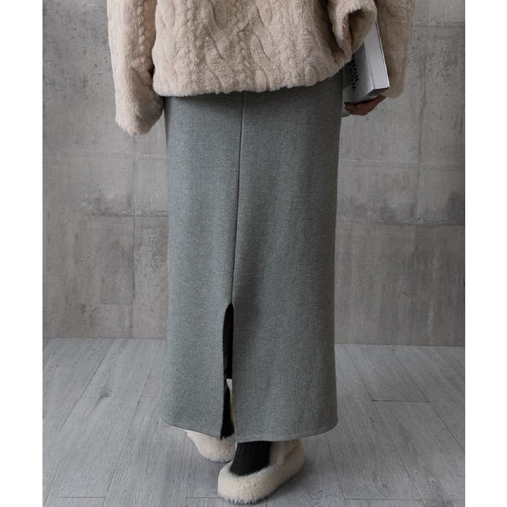 裏起毛ニットスカート 厚手タイトスカート | SUNSHINE CLOSET | 詳細画像35 