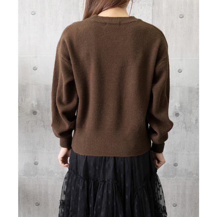 クルーネックハート柄ニットセーター韓国風 | SUNSHINE CLOSET | 詳細画像23 