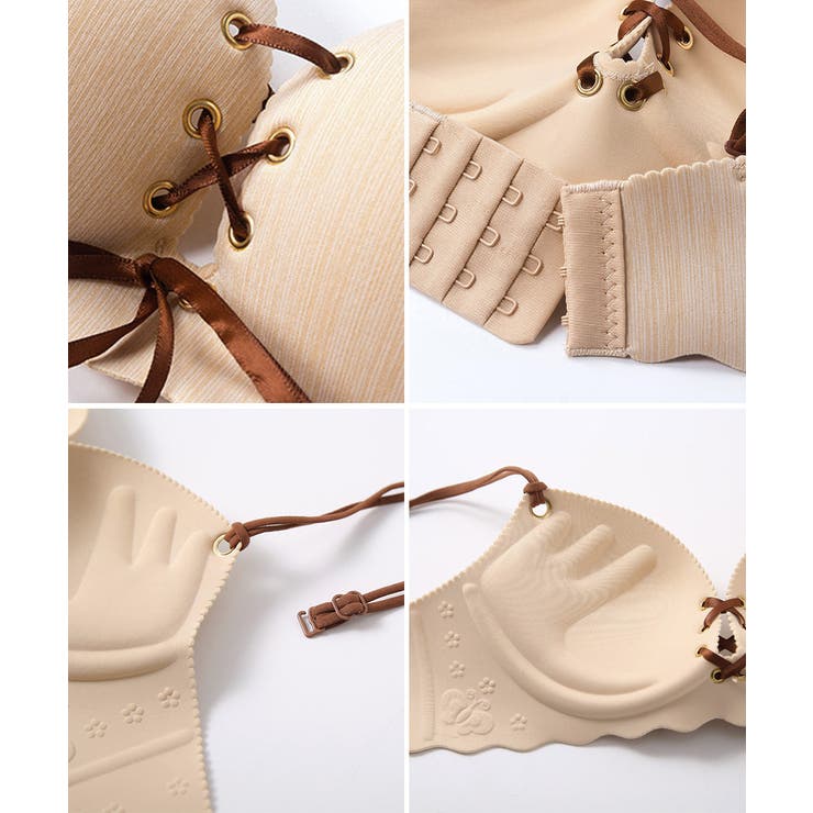 レースアップブラシームレスショーツセット | SUNSHINE CLOSET | 詳細画像17 