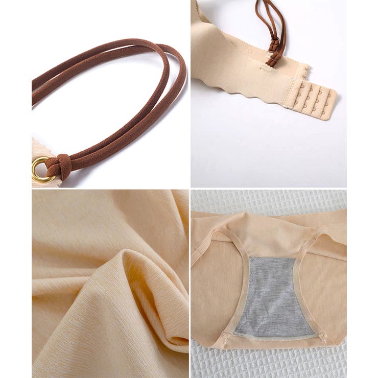 レースアップブラシームレスショーツセット | SUNSHINE CLOSET | 詳細画像18 