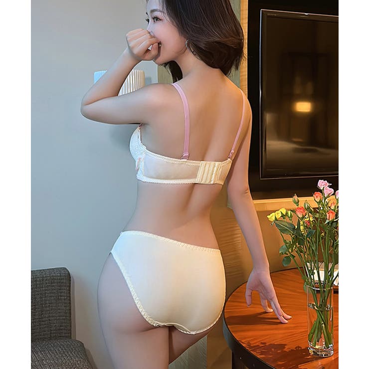 レディース大人可愛い下着セット セクシーブラジャーノンワイヤー ローライズショー… | SUNSHINE CLOSET | 詳細画像12 