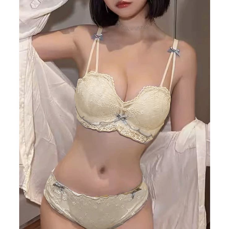 レディース大人可愛い下着セット セクシーブラジャーノンワイヤー ローライズショー… | SUNSHINE CLOSET | 詳細画像15 
