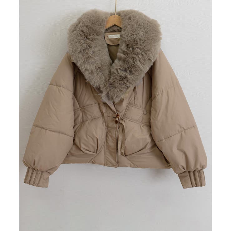 エコダウンジャケットファー襟中綿アウター | SUNSHINE CLOSET | 詳細画像27 