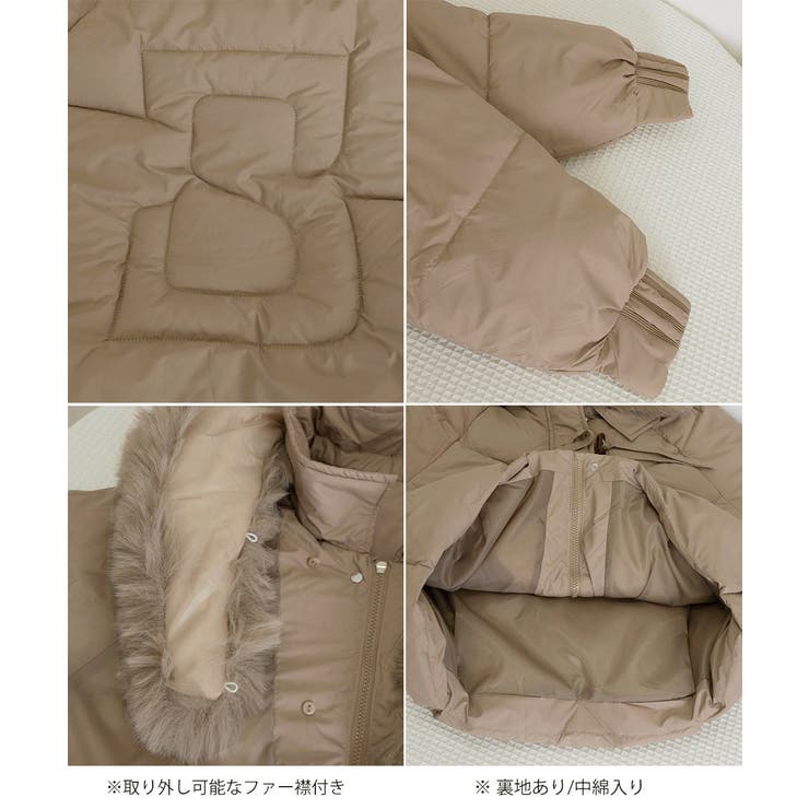 エコダウンジャケットファー襟中綿アウター | SUNSHINE CLOSET | 詳細画像30 