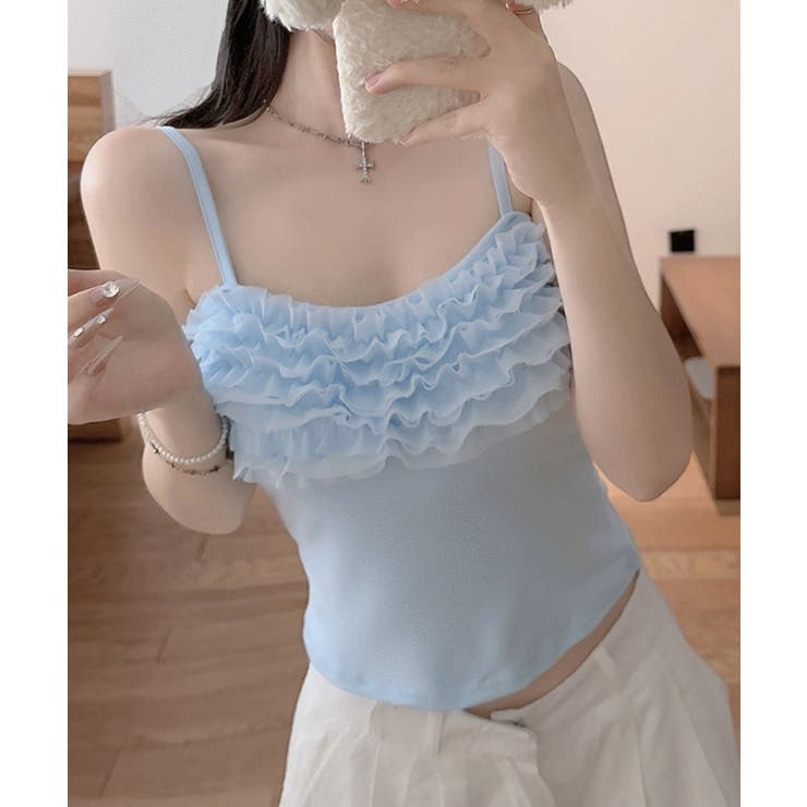 レディース大人可愛いキャミインナー 美胸ブラトップ快適 韓国風薄手インナーブラ一… | SUNSHINE CLOSET | 詳細画像11 