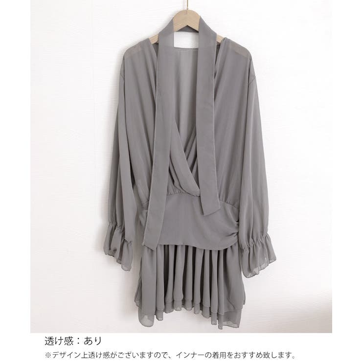 ウエストマーク シアーチュニックブラウス レディース | SUNSHINE CLOSET | 詳細画像26 