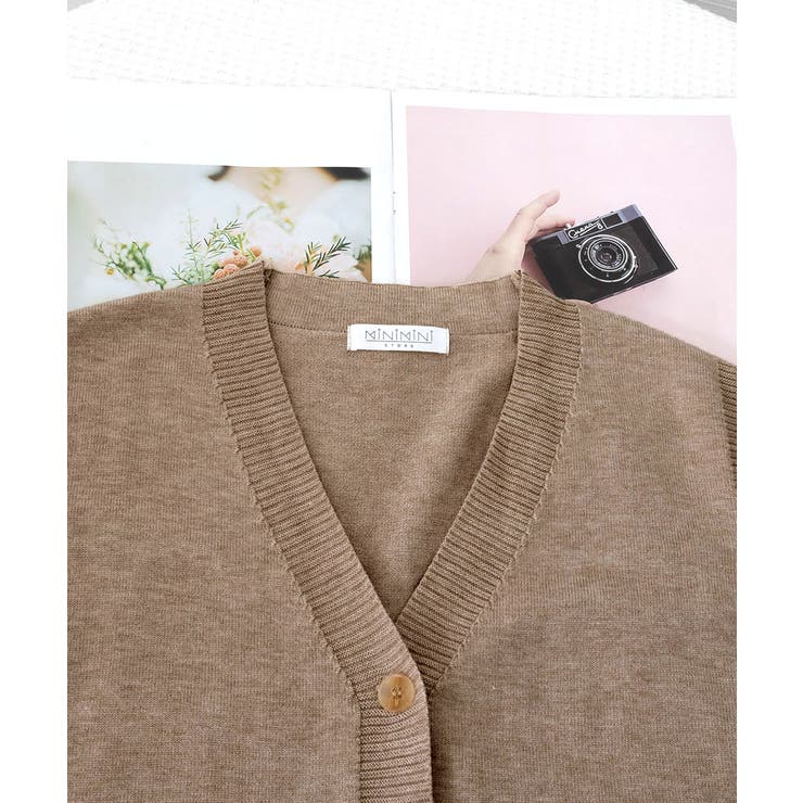 Vネックニットベストレディースニットジレ | SUNSHINE CLOSET | 詳細画像19 