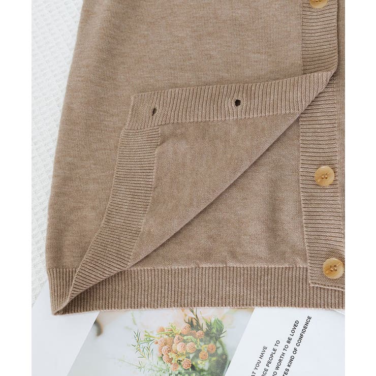 Vネックニットベストレディースニットジレ | SUNSHINE CLOSET | 詳細画像20 