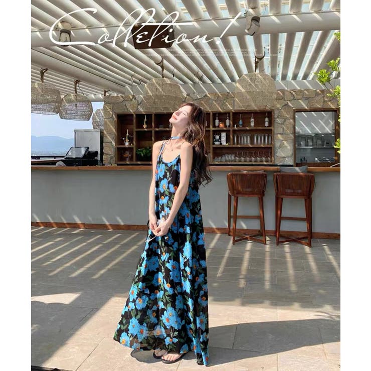 レディース 体型カバーサマーワンピース 大人可愛い | SUNSHINE CLOSET | 詳細画像3 