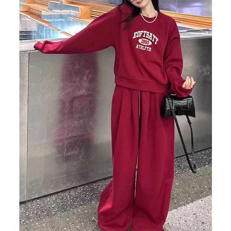 カレッジロゴスウェットセットアップパンツ | SUNSHINE CLOSET | 詳細画像7 