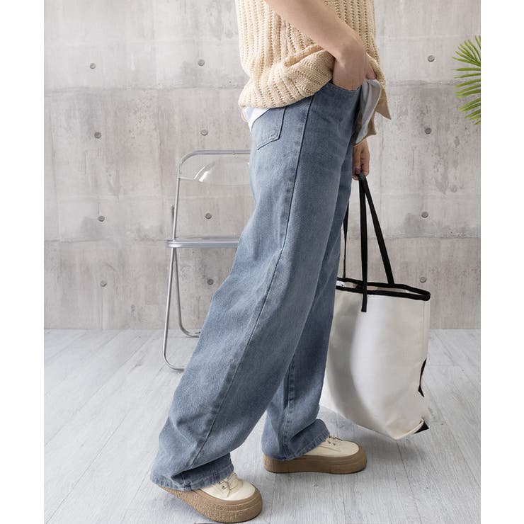 ワイドデニムパンツビンテージジーンズ美脚 | SUNSHINE CLOSET | 詳細画像19 