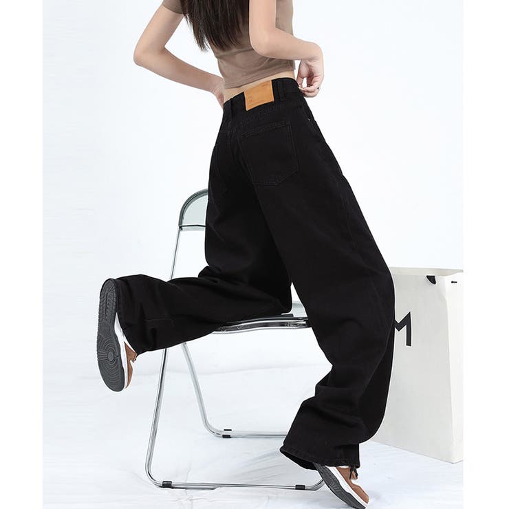 ワイドデニムパンツビンテージジーンズ美脚 | SUNSHINE CLOSET | 詳細画像7 