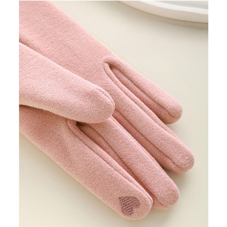 タッチパネル対応ファー付き手袋スエード調 | SUNSHINE CLOSET | 詳細画像19 