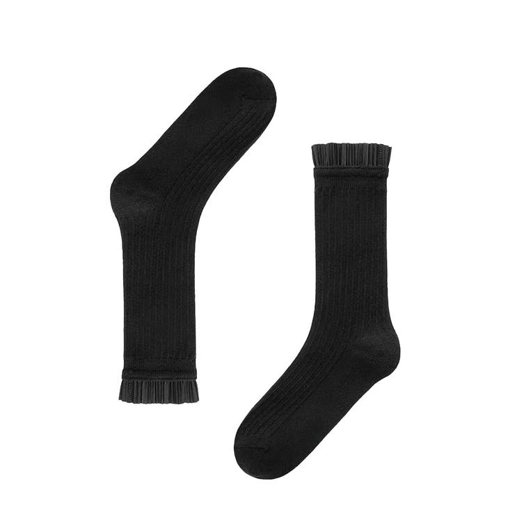 プリーツフリルソックス ミドル丈無地靴下 | SUNSHINE CLOSET | 詳細画像20 