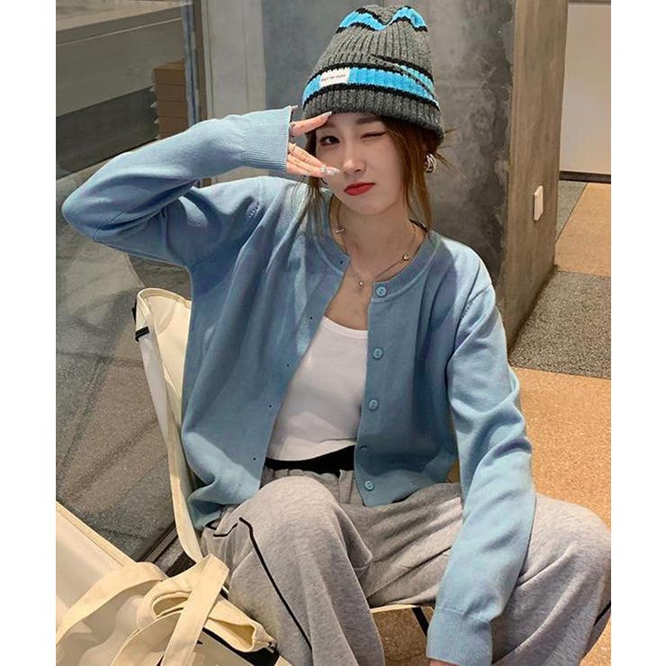 レディース ニット羽織り 長袖ニットトップス | SUNSHINE CLOSET | 詳細画像15 