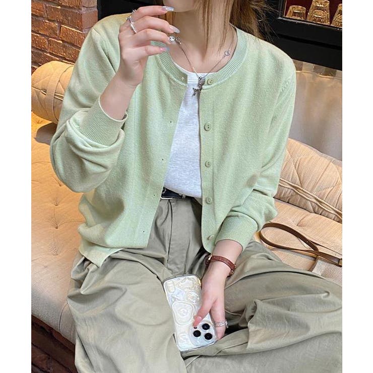 レディース ニット羽織り 長袖ニットトップス | SUNSHINE CLOSET | 詳細画像17 