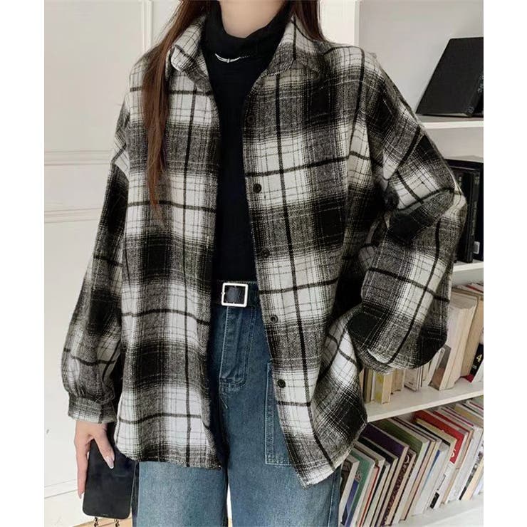 ビエラ起毛チェックシャツ 厚手ネルシャツ | SUNSHINE CLOSET | 詳細画像1 