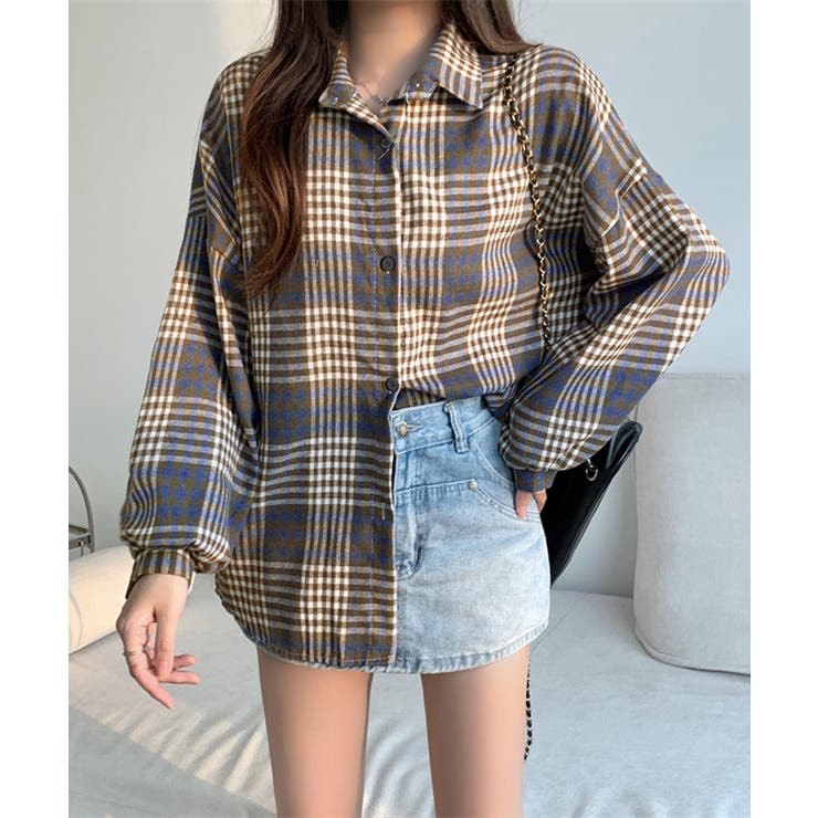 ビエラ起毛チェックシャツ 厚手ネルシャツ | SUNSHINE CLOSET | 詳細画像13 