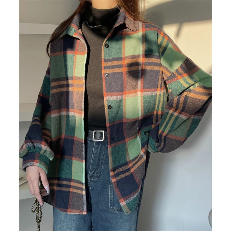 ビエラ起毛チェックシャツ 厚手ネルシャツ | SUNSHINE CLOSET | 詳細画像17 