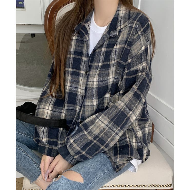 ビエラ起毛チェックシャツ 厚手ネルシャツ | SUNSHINE CLOSET | 詳細画像22 