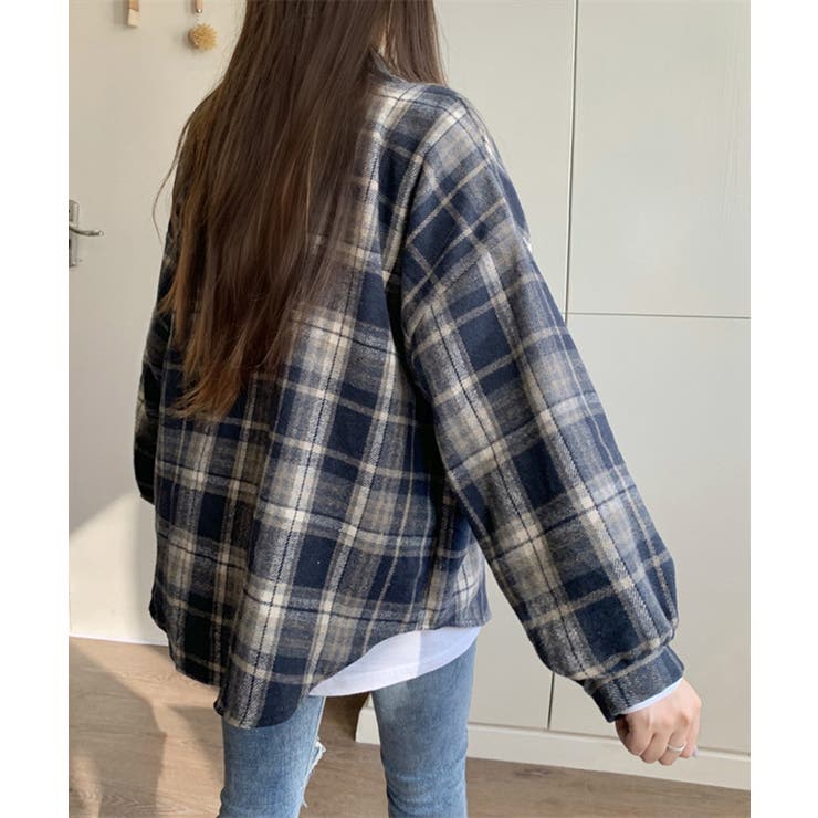 ビエラ起毛チェックシャツ 厚手ネルシャツ | SUNSHINE CLOSET | 詳細画像23 