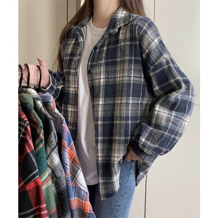 ビエラ起毛チェックシャツ 厚手ネルシャツ | SUNSHINE CLOSET | 詳細画像24 
