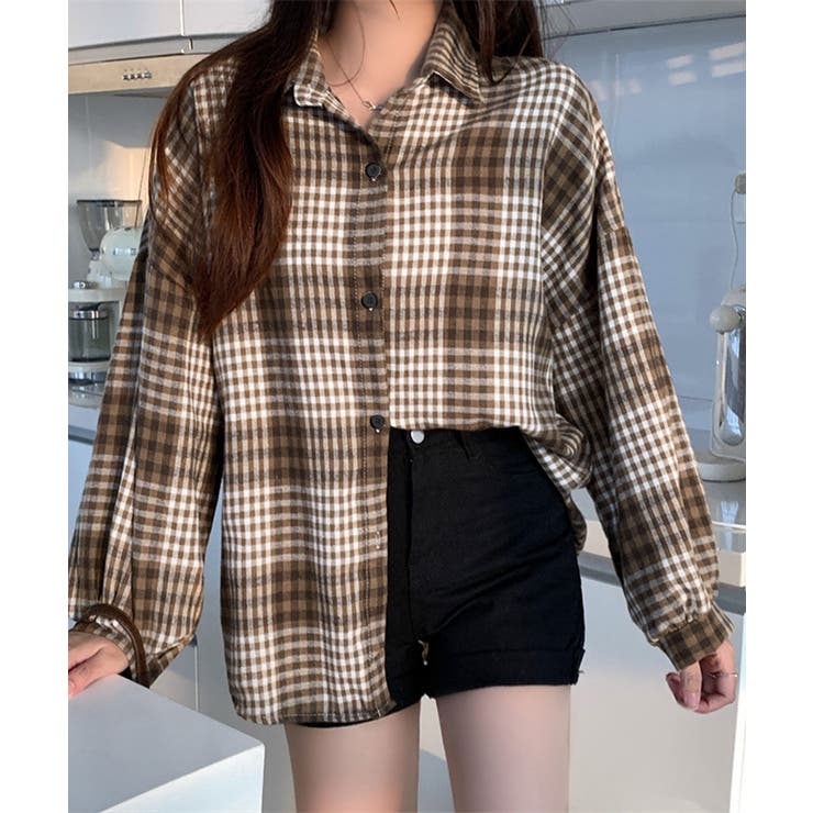 ビエラ起毛チェックシャツ 厚手ネルシャツ | SUNSHINE CLOSET | 詳細画像7 