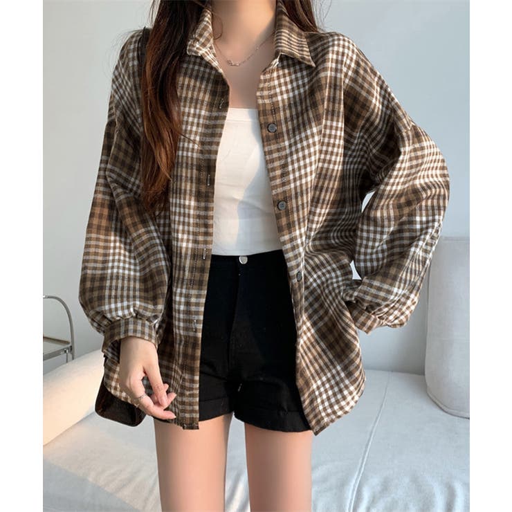 ビエラ起毛チェックシャツ 厚手ネルシャツ | SUNSHINE CLOSET | 詳細画像8 