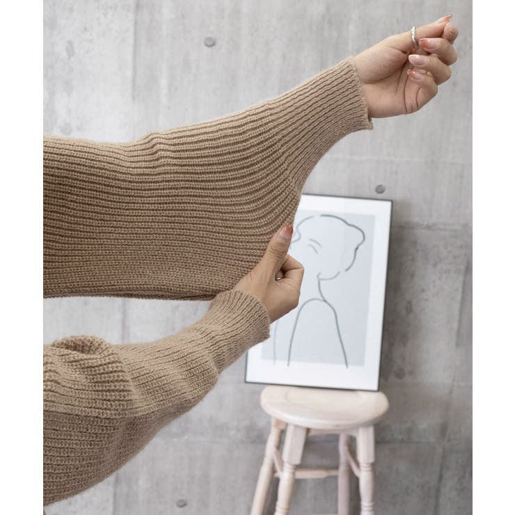 ベルト付きニットワンピースウエストマーク | SUNSHINE CLOSET | 詳細画像21