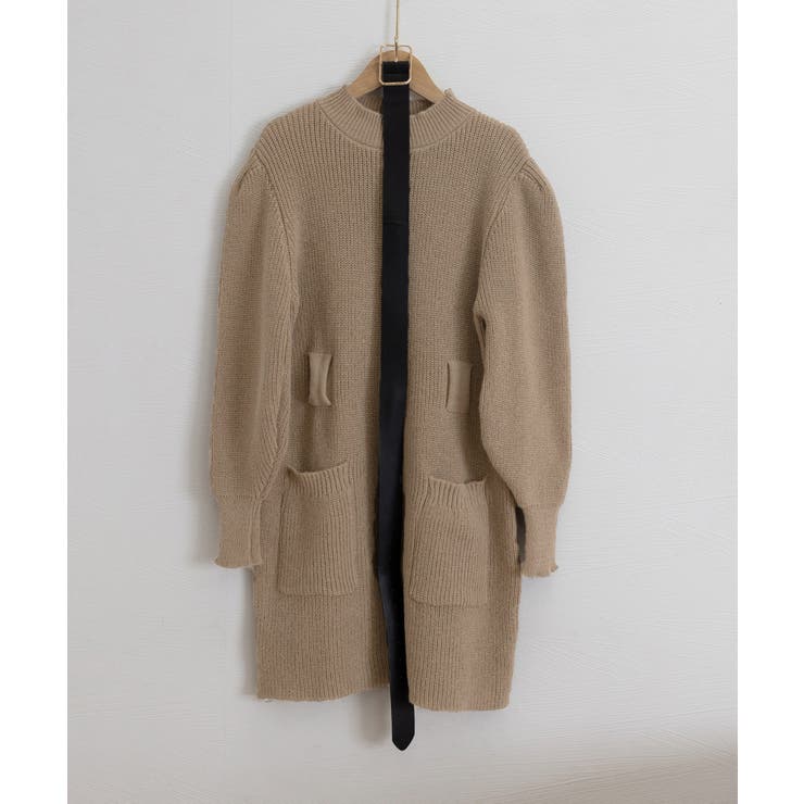 ベルト付きニットワンピースウエストマーク | SUNSHINE CLOSET | 詳細画像24