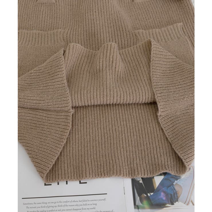 ベルト付きニットワンピースウエストマーク | SUNSHINE CLOSET | 詳細画像29