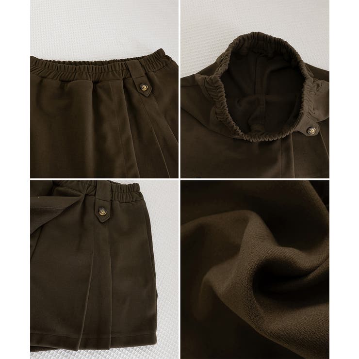 プリーツキュロットパンツ ウール風 秋冬 | SUNSHINE CLOSET | 詳細画像26 