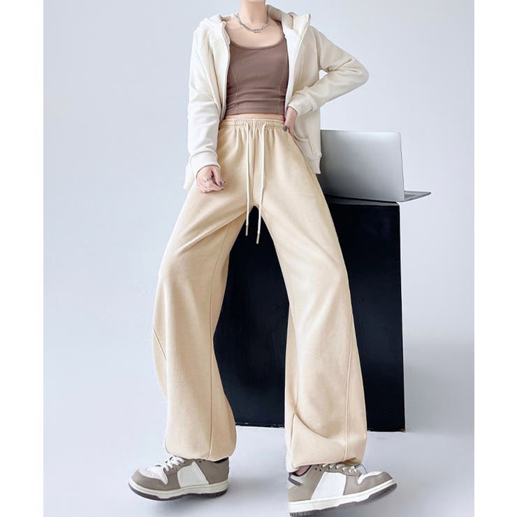 スウェットパンツ レディースワイドパンツ | SUNSHINE CLOSET | 詳細画像17 