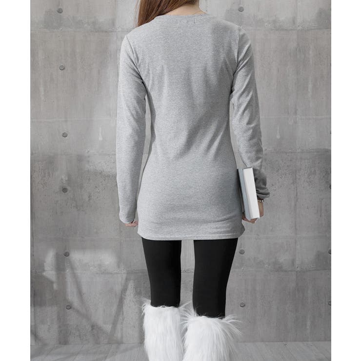 ロングTシャツ 重ね着フィットカットソー | SUNSHINE CLOSET | 詳細画像19 