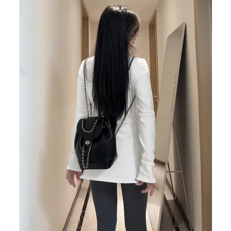 ロングTシャツ 重ね着フィットカットソー | SUNSHINE CLOSET | 詳細画像6 