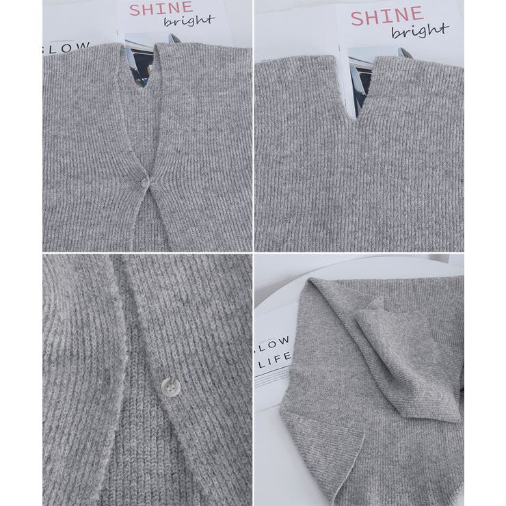 ニットショール ポンチョカーディガン秋冬 | SUNSHINE CLOSET | 詳細画像26 