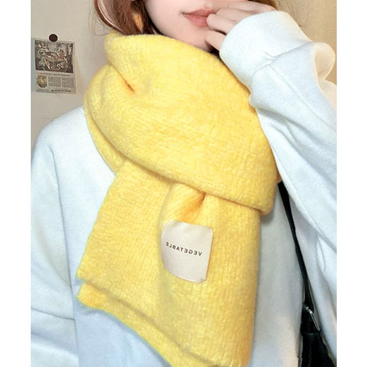 ニットマフラーカシミア風ネックウォーマー | SUNSHINE CLOSET | 詳細画像1 