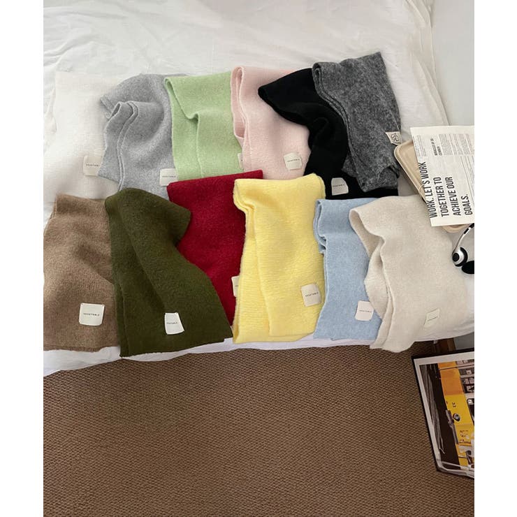 ニットマフラーカシミア風ネックウォーマー | SUNSHINE CLOSET | 詳細画像21 