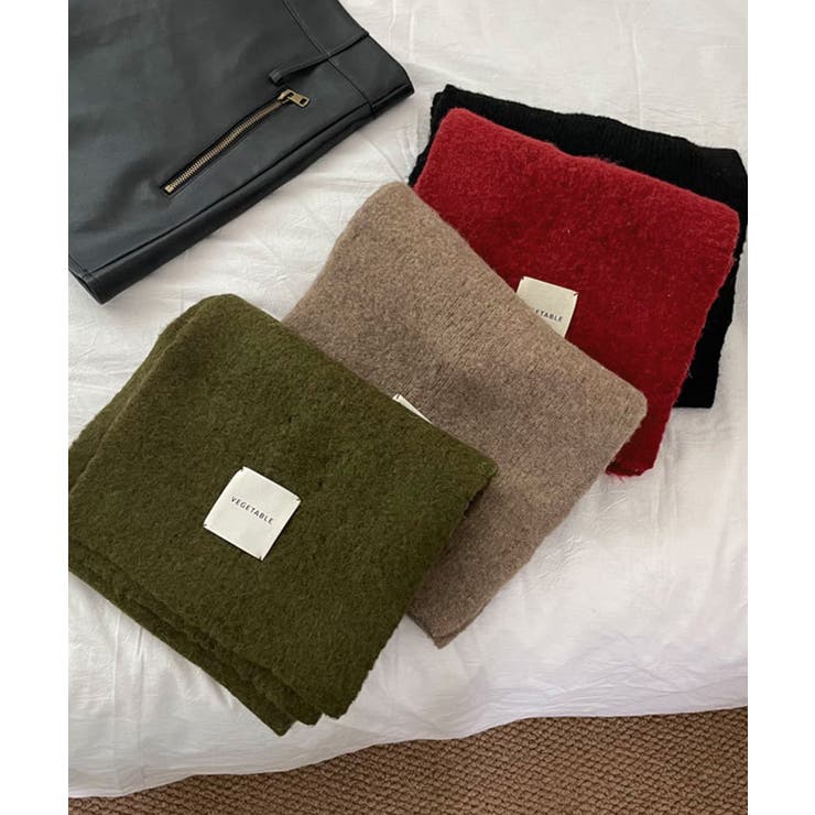 ニットマフラーカシミア風ネックウォーマー | SUNSHINE CLOSET | 詳細画像23 